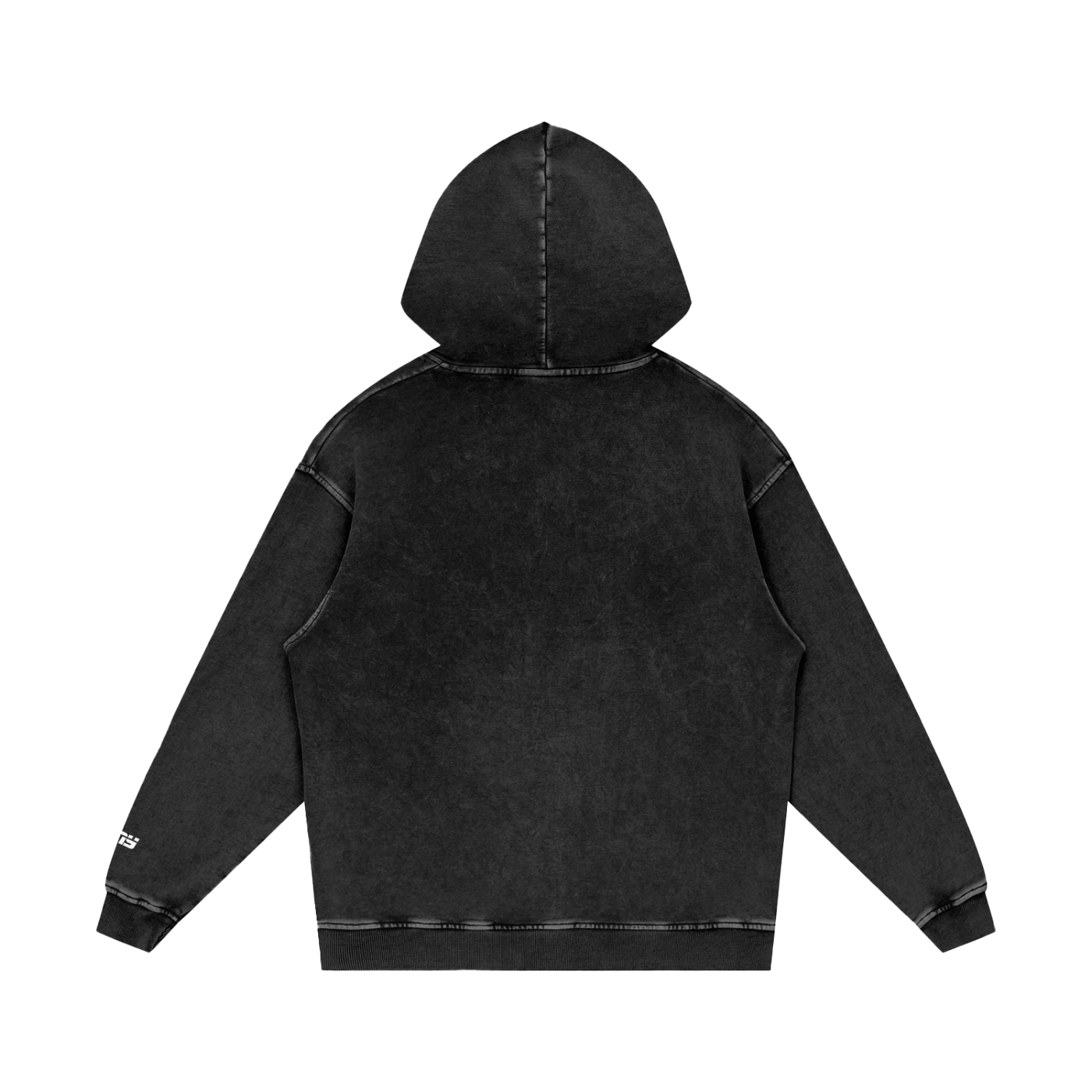 "OG LOGO" Snow Washed Loose Cotton Hoodie