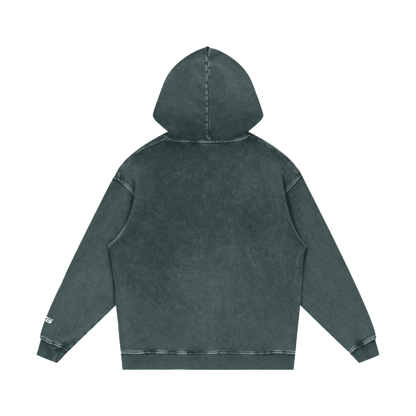 "OG LOGO" Snow Washed Loose Cotton Hoodie
