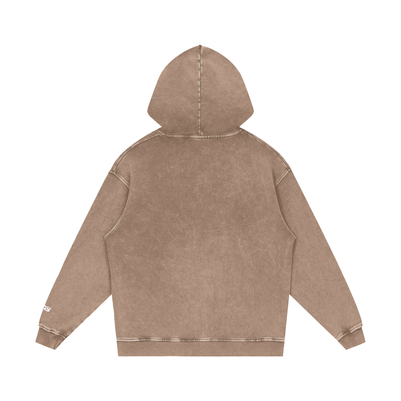 "OG LOGO" Snow Washed Loose Cotton Hoodie